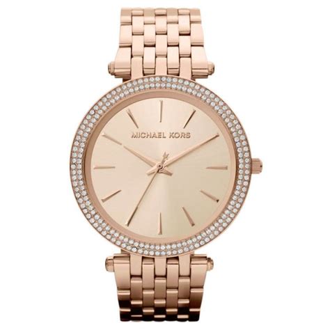 michael kors mk3192 women's darci wrist watches|darci rose gold tone watch.